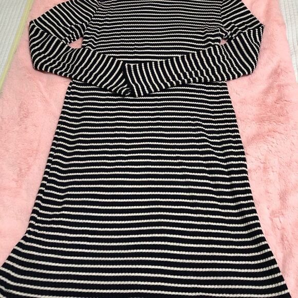 ‎NWT - Michael Kors Long-Sleeve Striped Dress - Picture 10 of 10